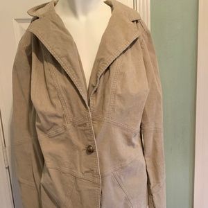 Tan Corduroy Jacket
